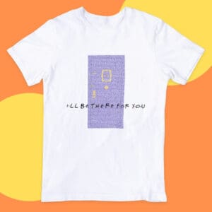 Purple Door F.R.I.E.N.D.S inspired T-Shirt | Fix a Flix Box