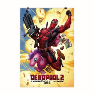 'Deadpool' with Little Pony Comic Poster